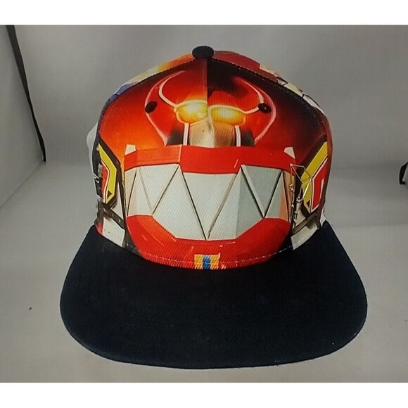 Power Rangers Megazord adjustable Hat 2018 Bioworld All Over Print - Picture 2 of 15